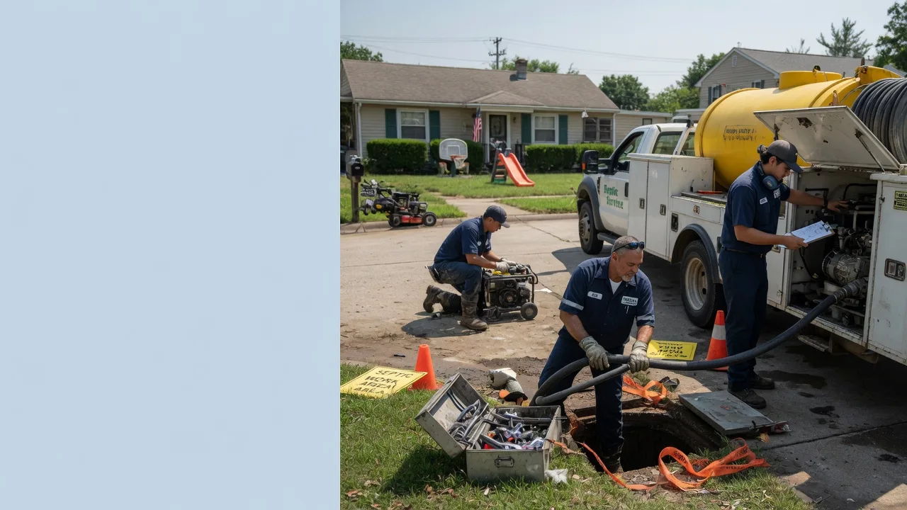 Septic Tank Pumping in Lexington, IL near me